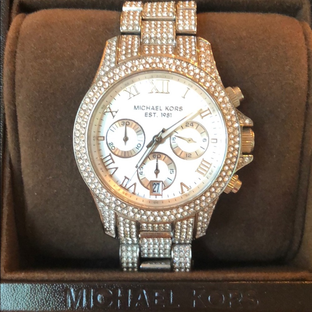 Michael Kors crystal watch